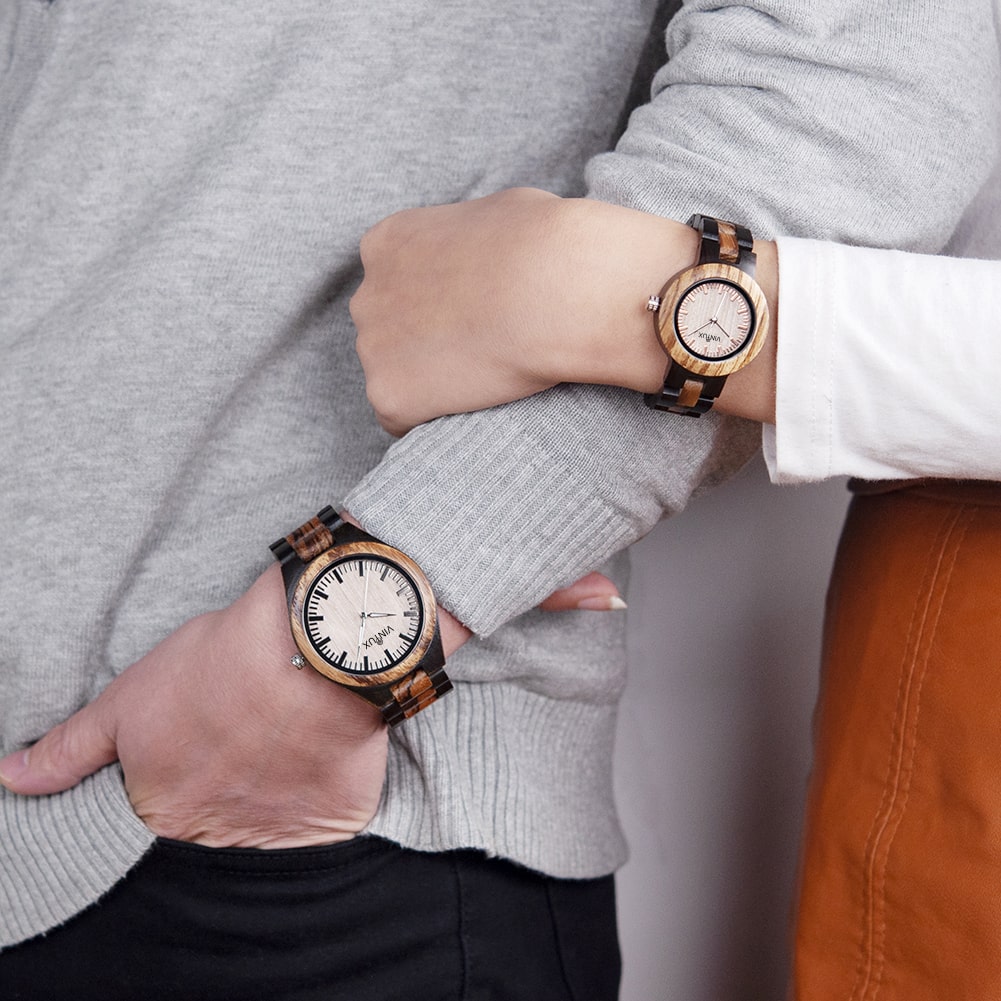 Women's Couple - Ebony/Zebra Wood