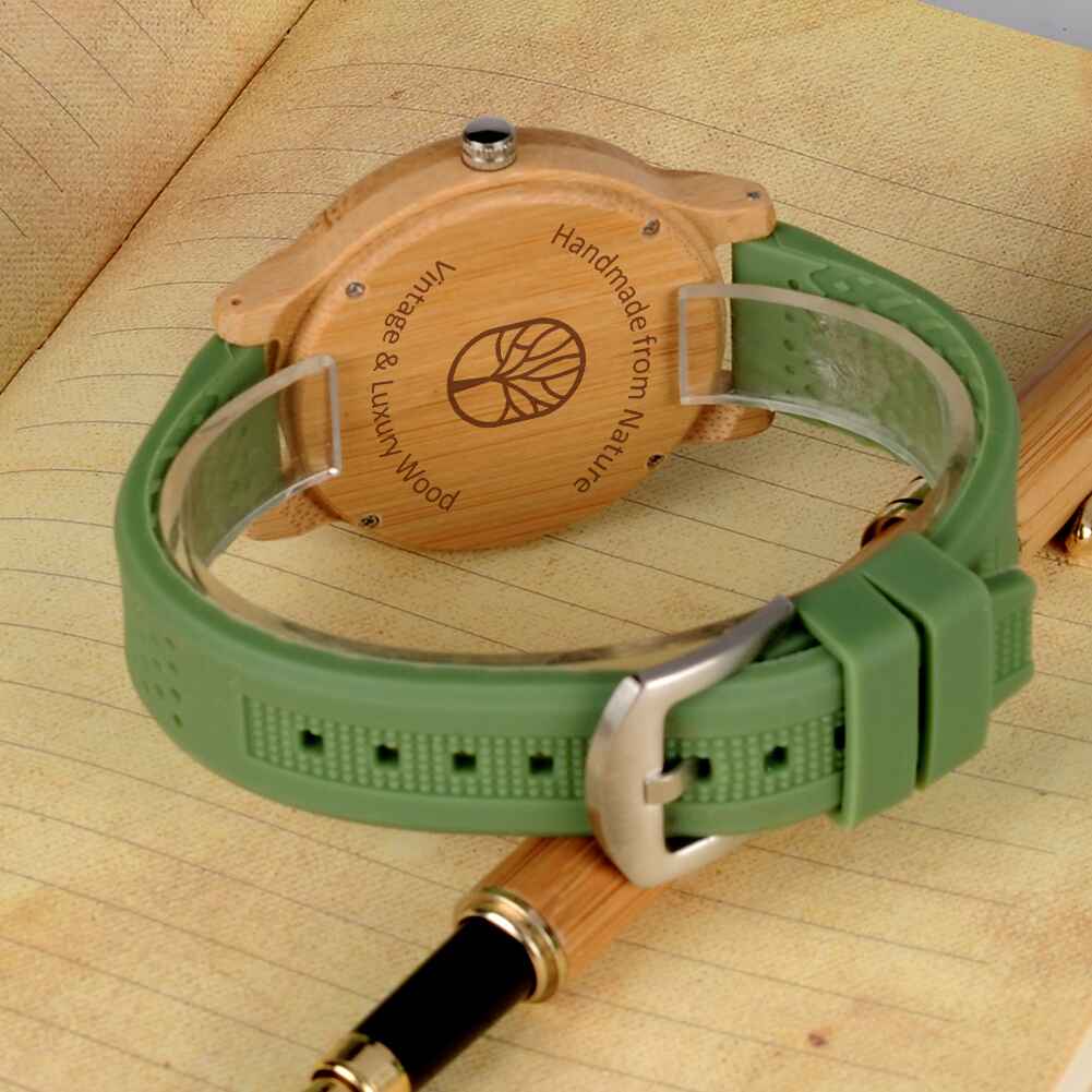 Casual - Green Rubber Band