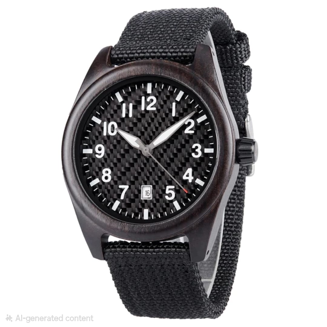 Casual Ebony - Black Strap