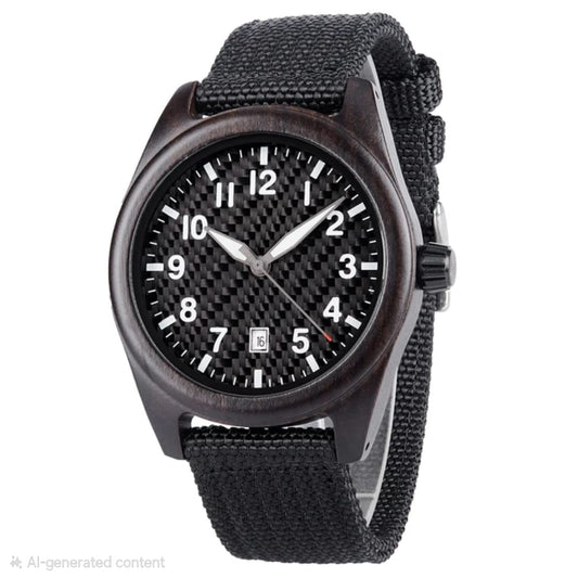 Casual Ebony - Black Strap
