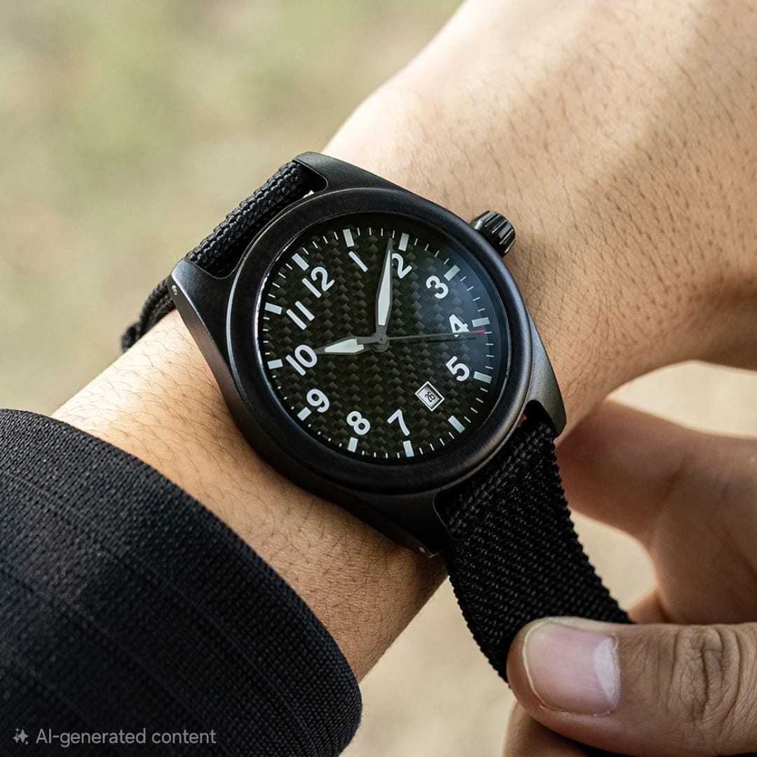 Casual Ebony - Black Strap