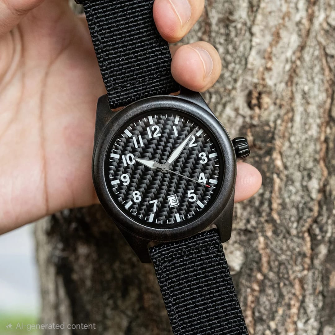 Casual Ebony - Black Strap