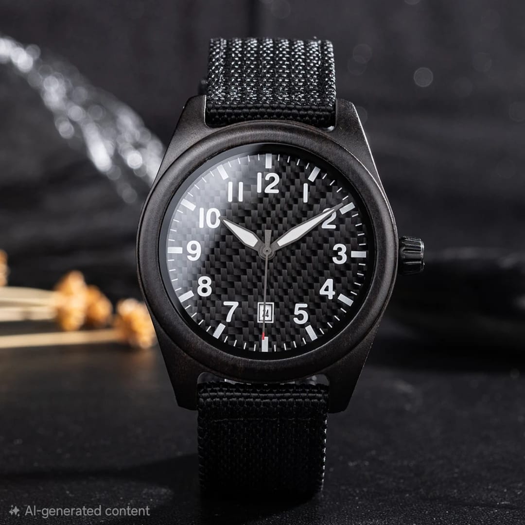 Casual Ebony - Black Strap