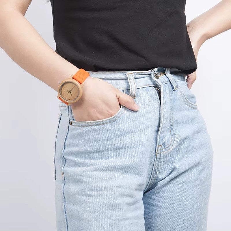 Casual - Orange Rubber Band