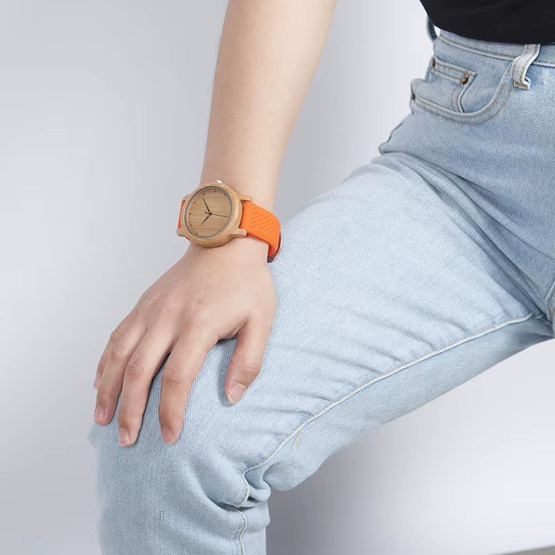 Casual - Orange Rubber Band